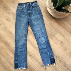 High rise jeans